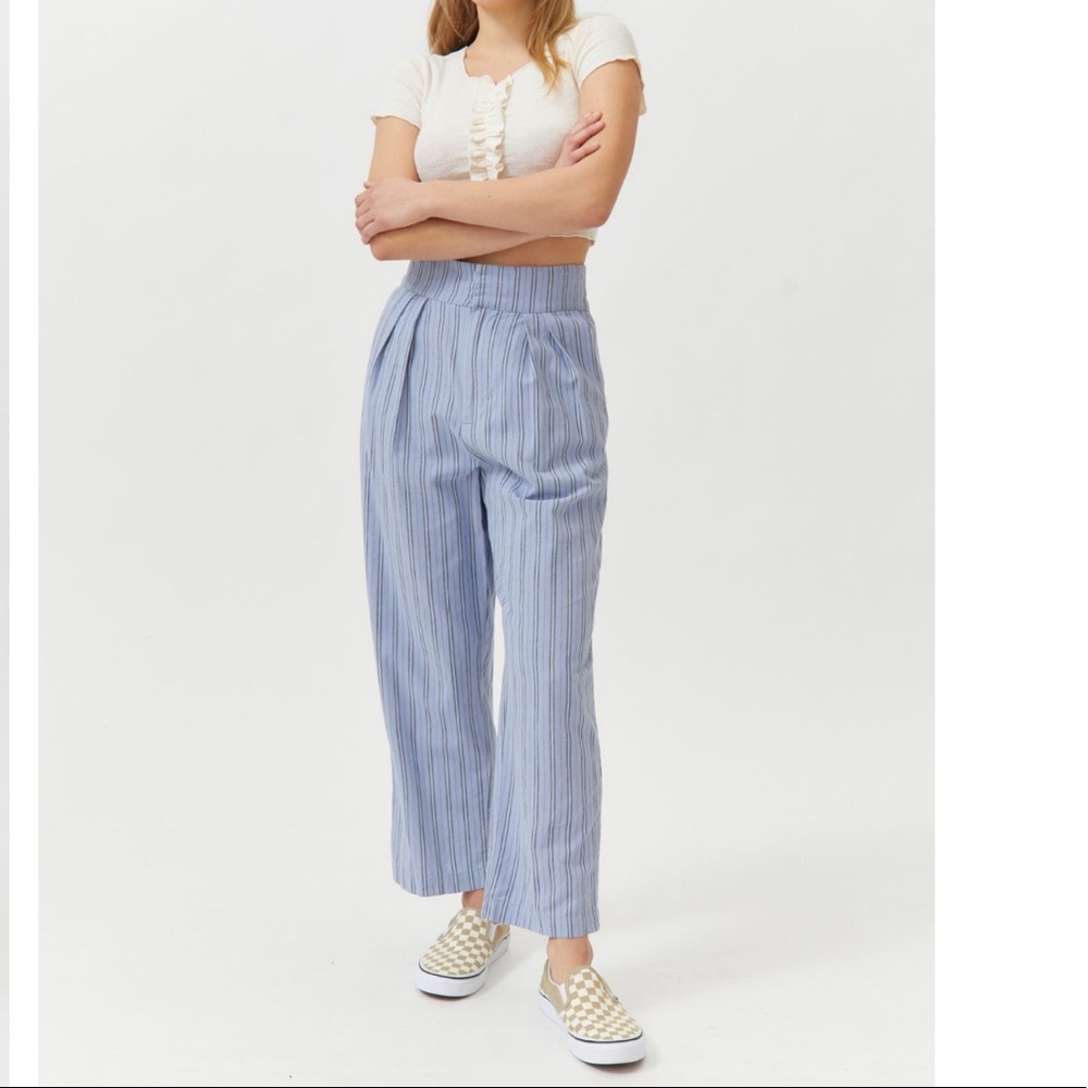 Linen Pleated Pant